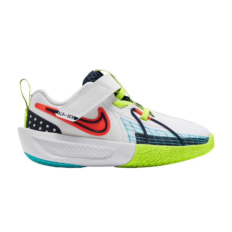 Nike Кроссовки GT Cut 3 SE PS Белые Обсидиан Красный Пикантный Детские Вольт HJ3904-100 27
Nike Кроссовки GT Cut 3 SE PS Белые Обсидиан Красный Пикантный Детские Вольт HJ3904-100 27