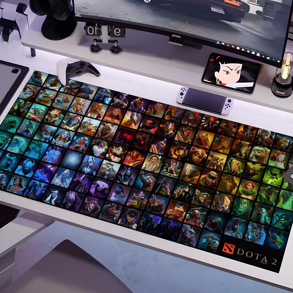 HotDota 2 Mouse Pad Multiple Sizes Large Square Computer Office Game Table Mats Rubber Anti-slip Mousepads 600x300x2mm
HotDota 2 Mouse Pad Multiple Sizes Large Square Computer Office Game Table Mats Rubber Anti-slip Mousepads 600x300x2mm