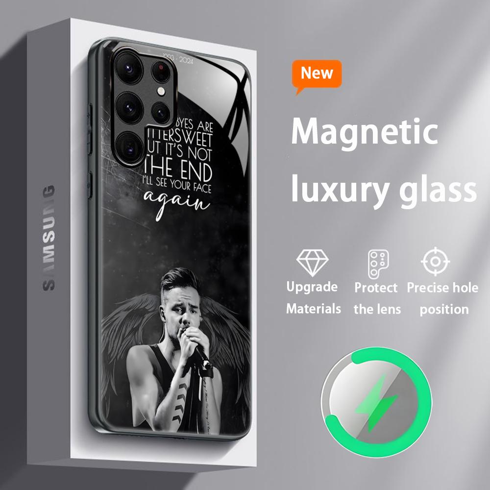 Star Singer L-Liam P-Payn Phone Case For Samsung S26 S25 S24 S23 S22 S21 S20 Plus Ultra Glass Magnetic Case Galaxy S24
Star Singer L-Liam P-Payn Phone Case For Samsung S26 S25 S24 S23 S22 S21 S20 Plus Ultra Glass Magnetic Case Galaxy S24