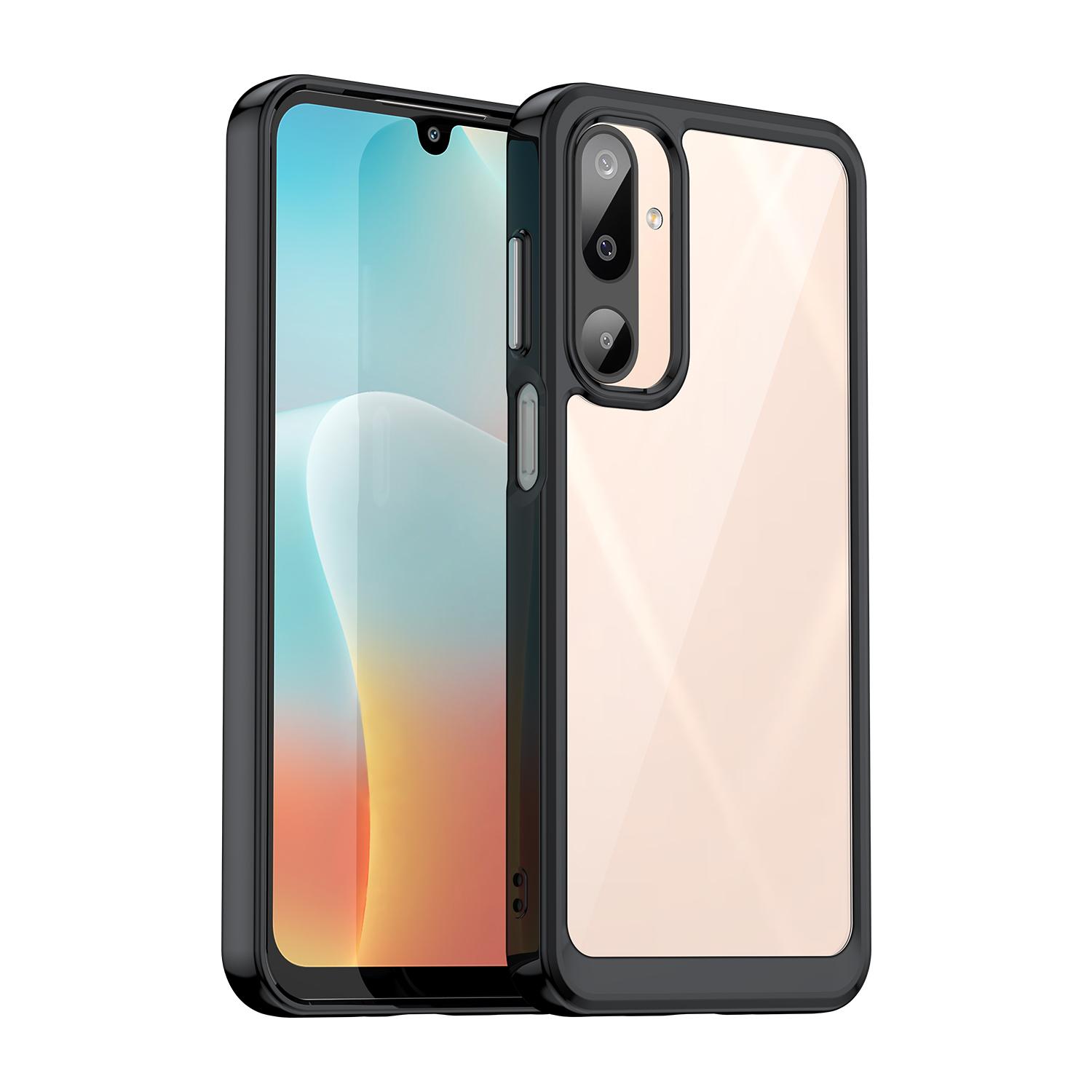 For Samsung Galaxy M16 5G Phone Case WANLONFENG XC Series TPU Acrylic Cover with Tempered Glass (Big Lens Hole) Transparent Blue
For Samsung Galaxy M16 5G Phone Case WANLONFENG XC Series TPU Acrylic Cover with Tempered Glass (Big Lens Hole) Transparent Blue