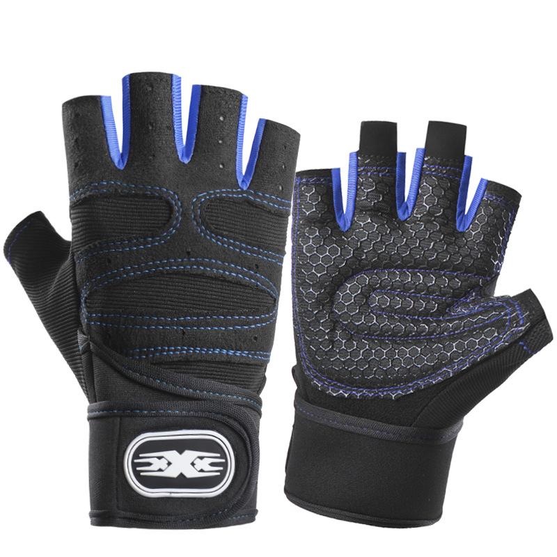 Fitness gloves Weightlifting half-finger gloves Men s outdoor sports Men s and women s long wrist guards Anti-skid equipment Dumbbell training XL темно-синий
Fitness gloves Weightlifting half-finger gloves Men s outdoor sports Men s and women s long wrist guards Anti-skid equipment Dumbbell training XL темно-синий