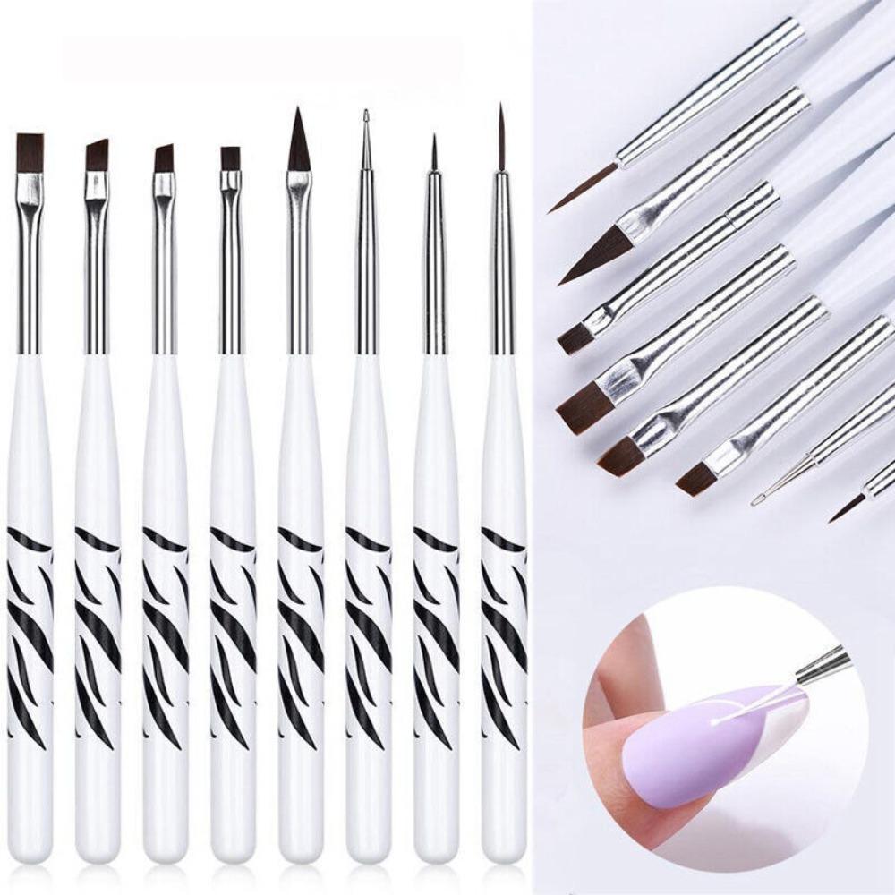 8PCS Zebra Pattern Nail Art Brush 3D Painting Nail Art Кисти Гелевые кисти для ногтей Инструмент для маникюра
8PCS Zebra Pattern Nail Art Brush 3D Painting Nail Art Кисти Гелевые кисти для ногтей Инструмент для маникюра