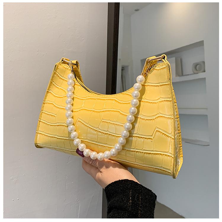 White/Black Alligator Pattern Leather Underarm Handbags Luxury Shoulder Purses For Lady Shopping Bag Fashion Girls Zipper Clutch 24cmX15cmX6cm
White/Black Alligator Pattern Leather Underarm Handbags Luxury Shoulder Purses For Lady Shopping Bag Fashion Girls Zipper Clutch 24cmX15cmX6cm