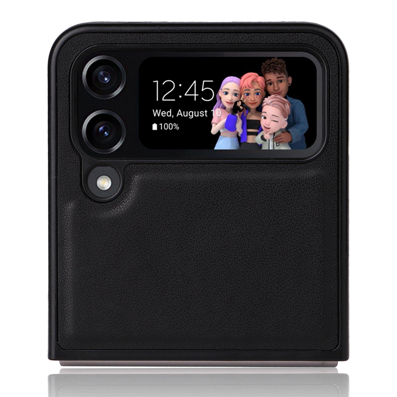 YIKATU For Samsung Galaxy Z Flip4 5G Anti-drop Case Shockproof Phone Cover PU Leather+TPU Phone Protector Black
YIKATU For Samsung Galaxy Z Flip4 5G Anti-drop Case Shockproof Phone Cover PU Leather+TPU Phone Protector Black