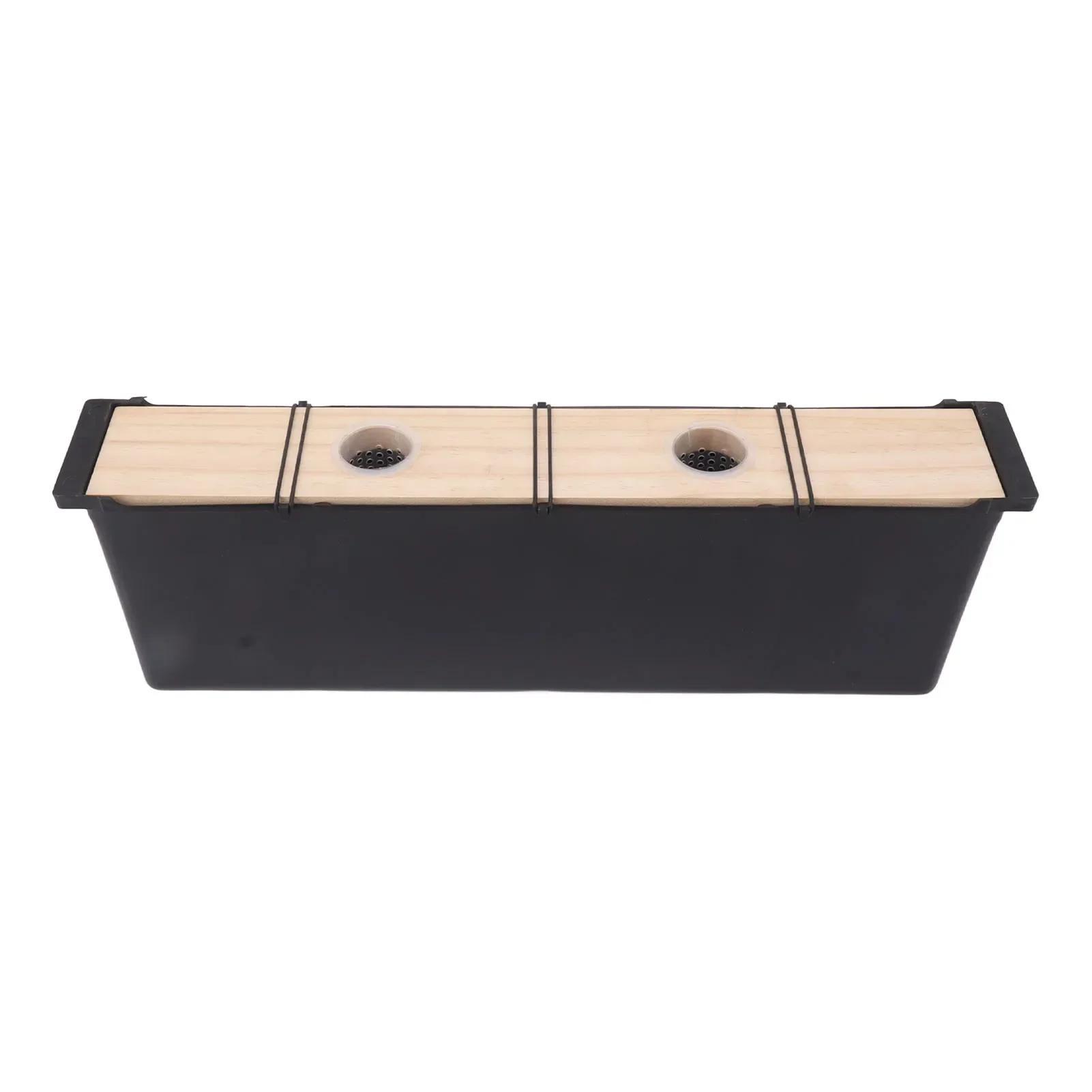 Bee Frame Water Feeder Easy To Install Pine Plastic 5L Bee Frame Feeding Tools For Bee Feeding чорний
Bee Frame Water Feeder Easy To Install Pine Plastic 5L Bee Frame Feeding Tools For Bee Feeding чорний