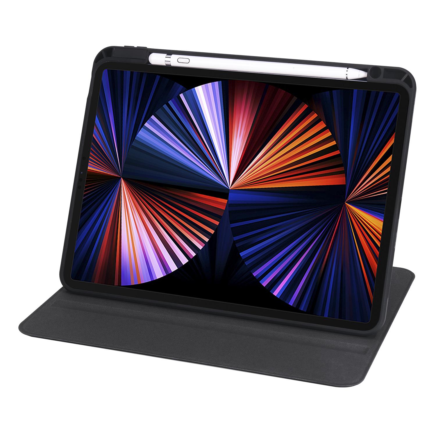 For iPad Pro 12.9-inch (2018)/(2020)/(2021)/(2022) PU Leather Cover Rotary Kickstand Acrylic Tablet Case with Pen Holder Purple
For iPad Pro 12.9-inch (2018)/(2020)/(2021)/(2022) PU Leather Cover Rotary Kickstand Acrylic Tablet Case with Pen Holder Purple