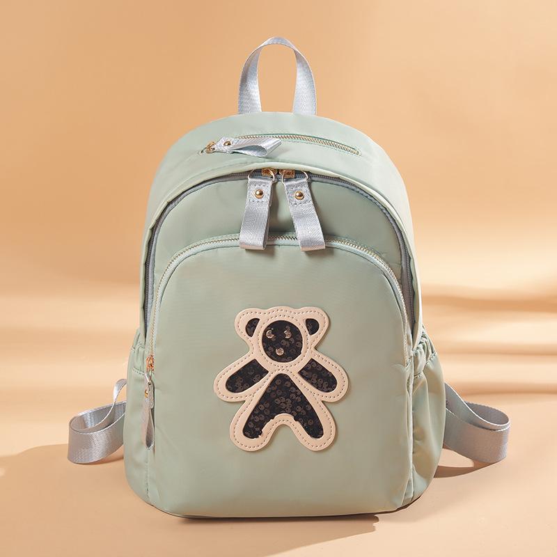 Multifunctional Backpack for Women New Waterproof Oxford Cloth Bear Backpack Fashionable Casual One Shoulder Portable Commuting
Multifunctional Backpack for Women New Waterproof Oxford Cloth Bear Backpack Fashionable Casual One Shoulder Portable Commuting