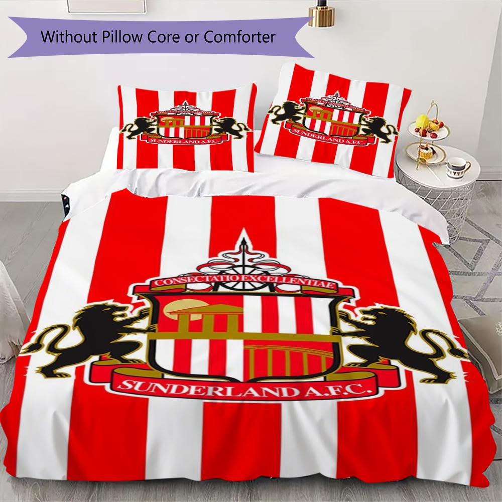 Sunderland Pattern Bedding uilt Set uilt Cover Pillowcase Home Decoration Birthday Gift (1 * duvet cover + 2 * pillowcase without core)89 240x220cm
Sunderland Pattern Bedding uilt Set uilt Cover Pillowcase Home Decoration Birthday Gift (1 * duvet cover + 2 * pillowcase without core)89 240x220cm