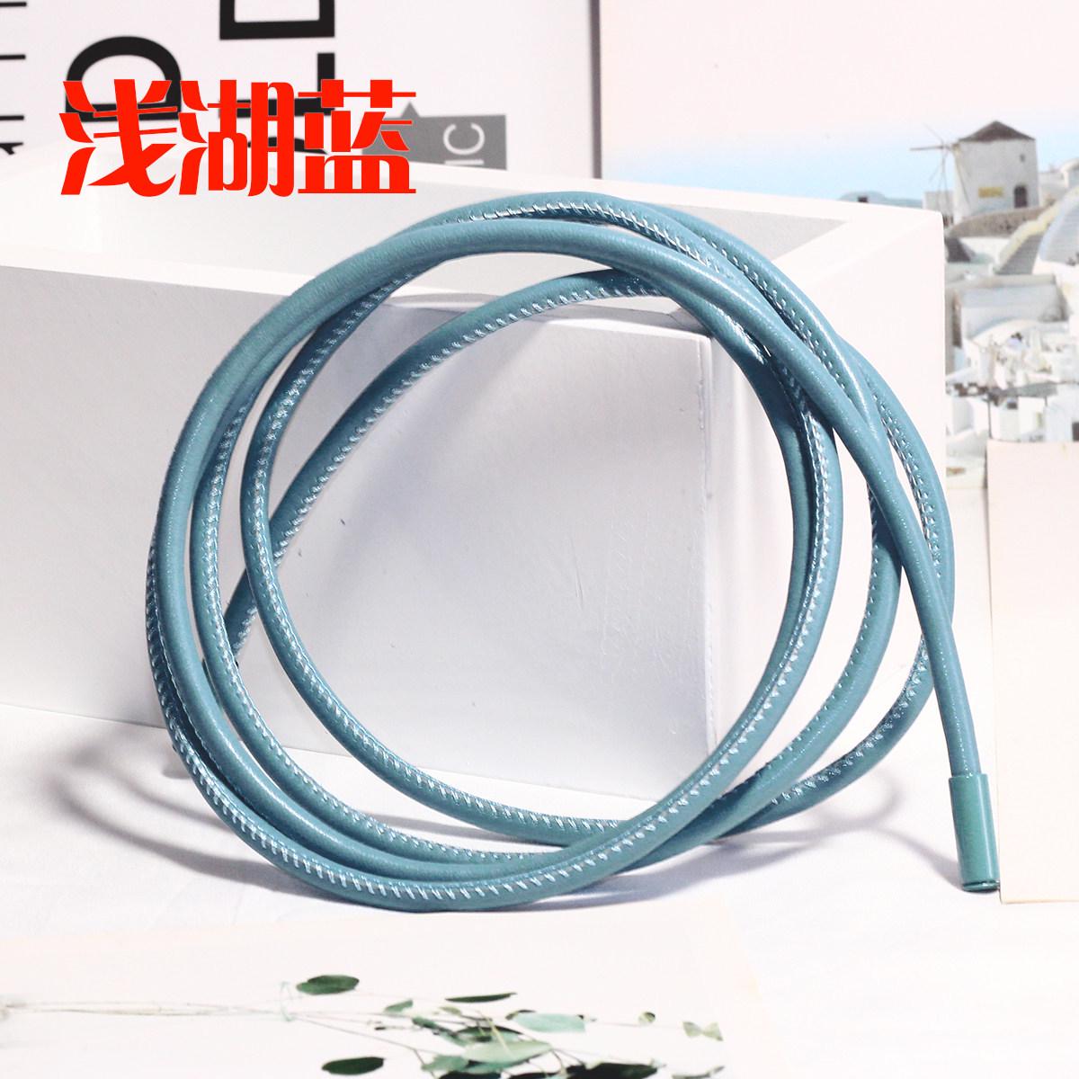 Women s Versatile Leather Knot Belt - Fashionable Thin Waist Cord for Skirts, Coats, and Sweaters
Women s Versatile Leather Knot Belt - Fashionable Thin Waist Cord for Skirts, Coats, and Sweaters