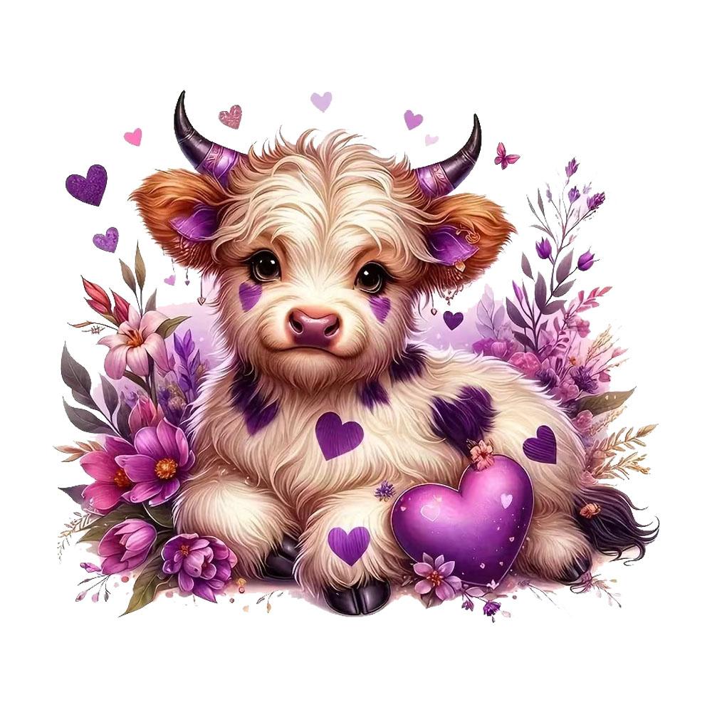 QT2450#15cm Cartoon Highland Cattle and Floral Pattern Car Sticker, Suitable for Laptop, Car, Truck, Van, SUV, Motorcycle, Window 15cm-longest side
QT2450#15cm Cartoon Highland Cattle and Floral Pattern Car Sticker, Suitable for Laptop, Car, Truck, Van, SUV, Motorcycle, Window 15cm-longest side