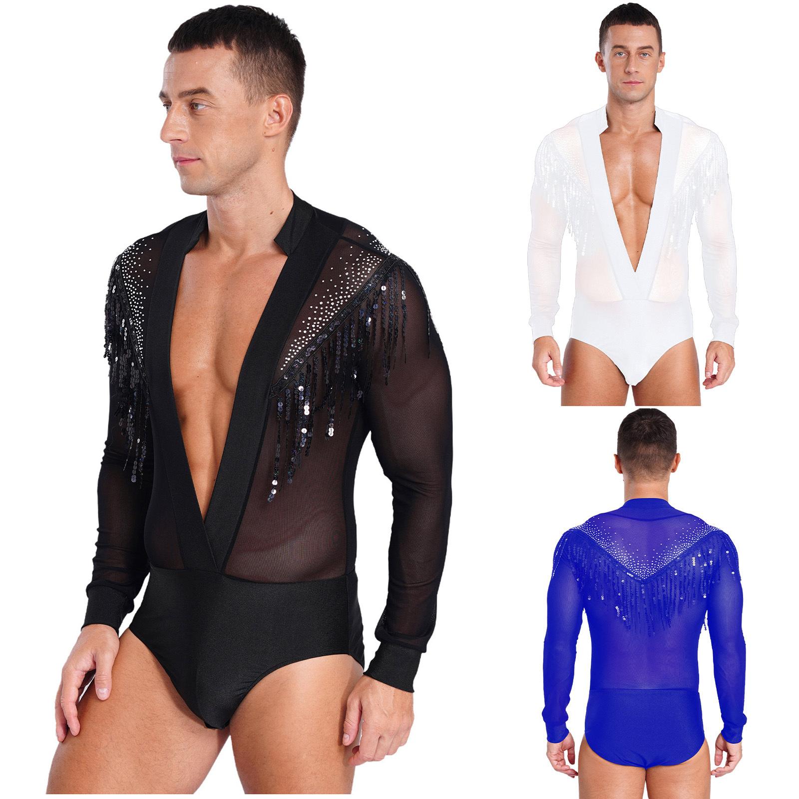 Men s V Neck Latin Modern Dance Leotard Shiny Rhinestone Jazz Rumba Chacha Ballroom Shirts Bodysuits Samba Salsa Tango Jumpsuit S чорний
Men s V Neck Latin Modern Dance Leotard Shiny Rhinestone Jazz Rumba Chacha Ballroom Shirts Bodysuits Samba Salsa Tango Jumpsuit S чорний
