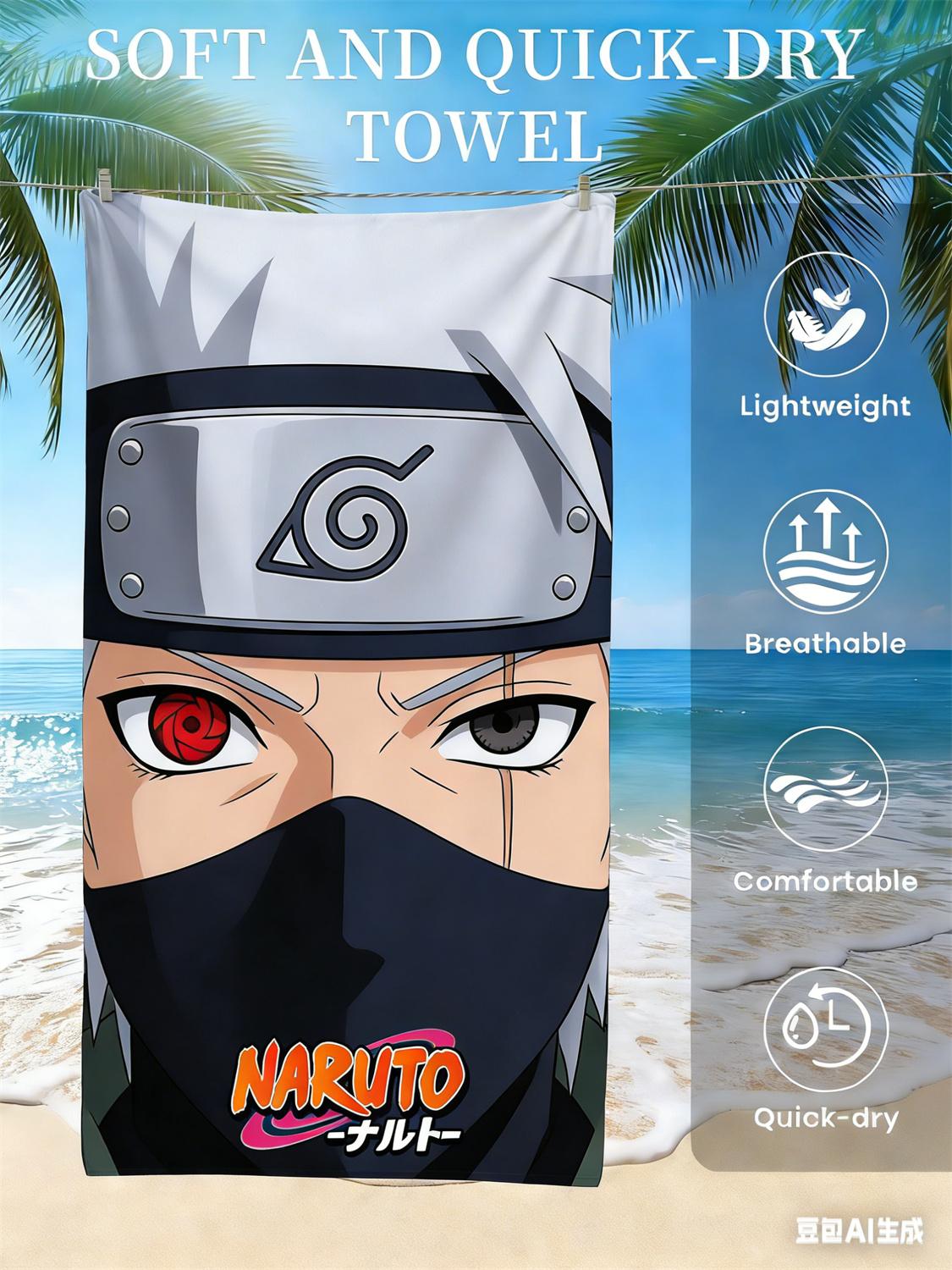 Naruto Beach Towel, Anime Fan Favorite Character Print Quick-Dry Towel for Beach, Pool, Vacation and Anime Enthusiasts W30*H60(CM)
Naruto Beach Towel, Anime Fan Favorite Character Print Quick-Dry Towel for Beach, Pool, Vacation and Anime Enthusiasts W30*H60(CM)