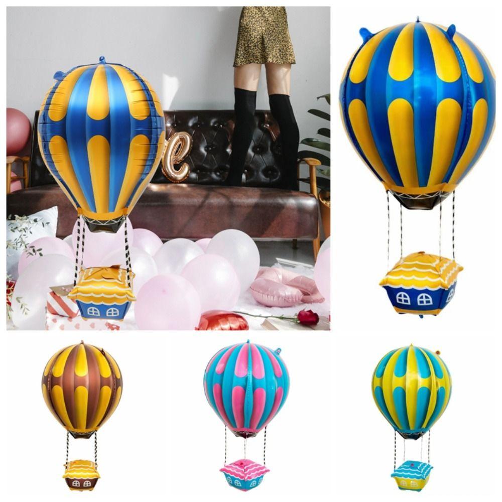 Thickened Foil Balloon Inflatable Party Decor Balloon Kids Toys 4D Hot Air Balloon Home Decor коричневий
Thickened Foil Balloon Inflatable Party Decor Balloon Kids Toys 4D Hot Air Balloon Home Decor коричневий