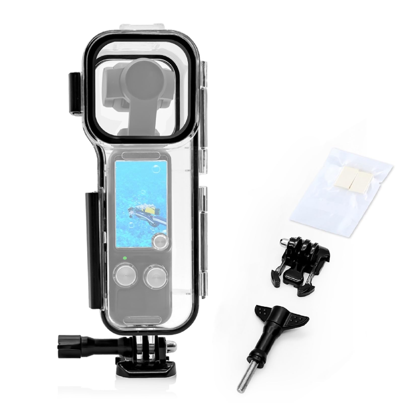PULUZ 45m Underwater Waterproof Housing for DJI Osmo Pocket 3 Diving Case for DJI Osmo Pocket 3 Waterproof Case for Osmo Pocket 3 Waterproof Case for чорний
PULUZ 45m Underwater Waterproof Housing for DJI Osmo Pocket 3 Diving Case for DJI Osmo Pocket 3 Waterproof Case for Osmo Pocket 3 Waterproof Case for чорний