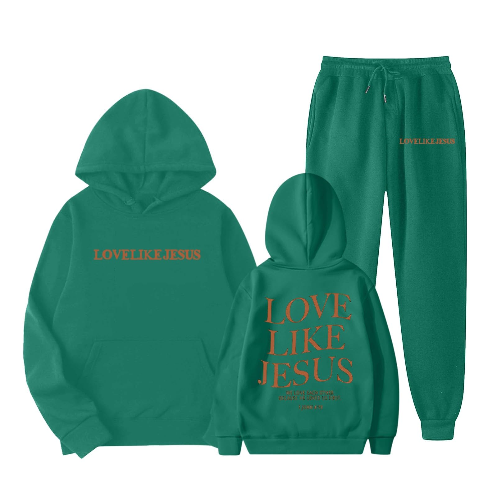 Kids Hoodie and Sweatpants Set Pullover Sweatshirt with Printed Text Boys Girls Casual Two Piece Outfit Elastic Waist Jogger Pants 100
Kids Hoodie and Sweatpants Set Pullover Sweatshirt with Printed Text Boys Girls Casual Two Piece Outfit Elastic Waist Jogger Pants 100