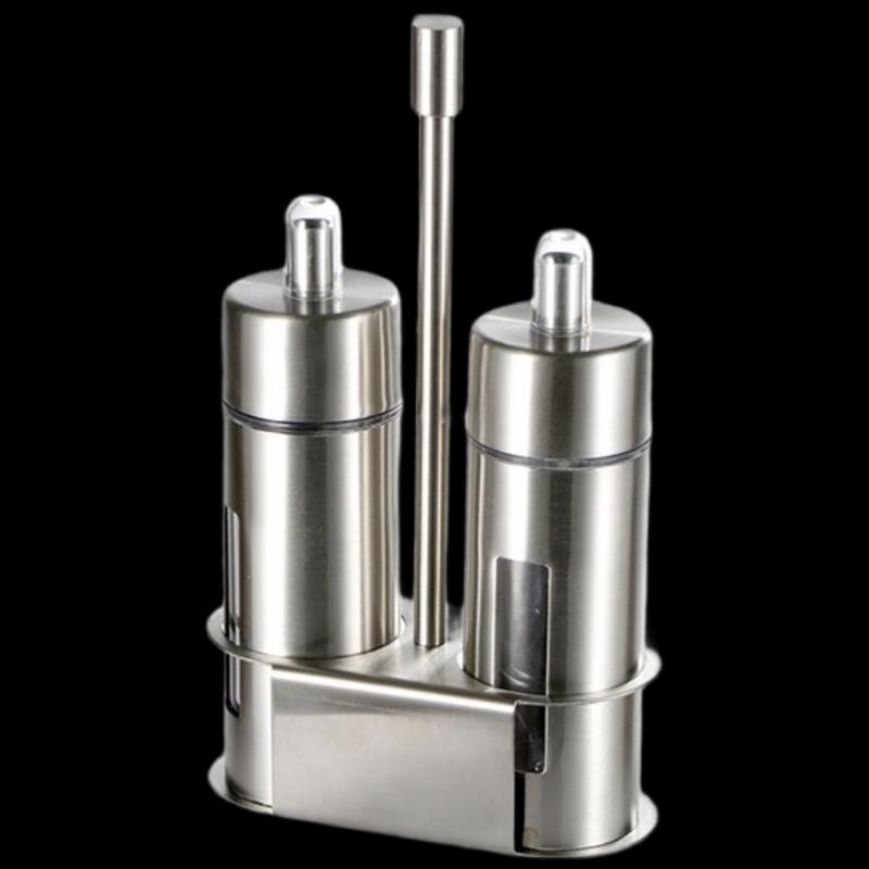 Stainless Steel Oil and Seasoning Dispenser Set
Stainless Steel Oil and Seasoning Dispenser Set
