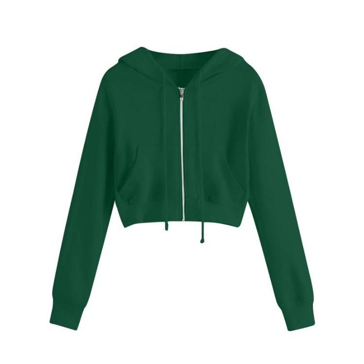 Women Hoodies Fleece Zippered Cardigans Sports Jackets Women Jackets 2XL темно-зелений колір
Women Hoodies Fleece Zippered Cardigans Sports Jackets Women Jackets 2XL темно-зелений колір
