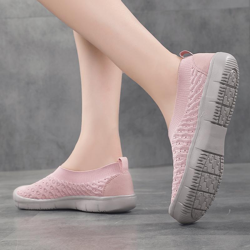 Женские дышащие кроссовки для ходьбы, легкие трикотажные спортивные фиолетовые повседневные носки для девочек EU: 42 розовый
Женские дышащие кроссовки для ходьбы, легкие трикотажные спортивные фиолетовые повседневные носки для девочек EU: 42 розовый