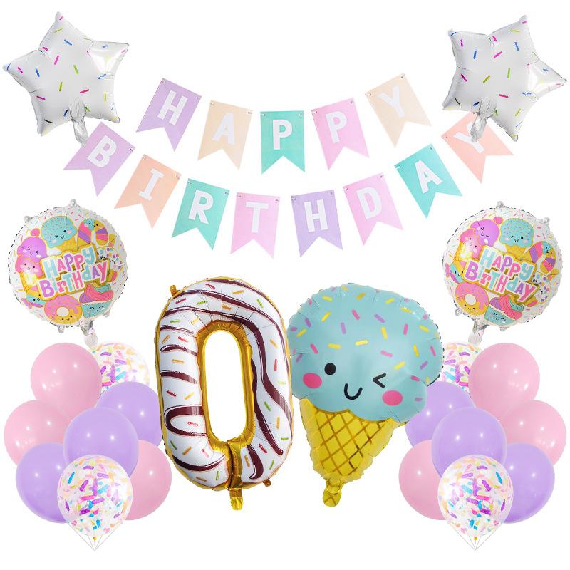 Ice Cream Balloon Set Digital Macaron La Flag Dessert Cake Children s Birthday Arrangement Party Decoration Ice Cream Set Number 0
Ice Cream Balloon Set Digital Macaron La Flag Dessert Cake Children s Birthday Arrangement Party Decoration Ice Cream Set Number 0
