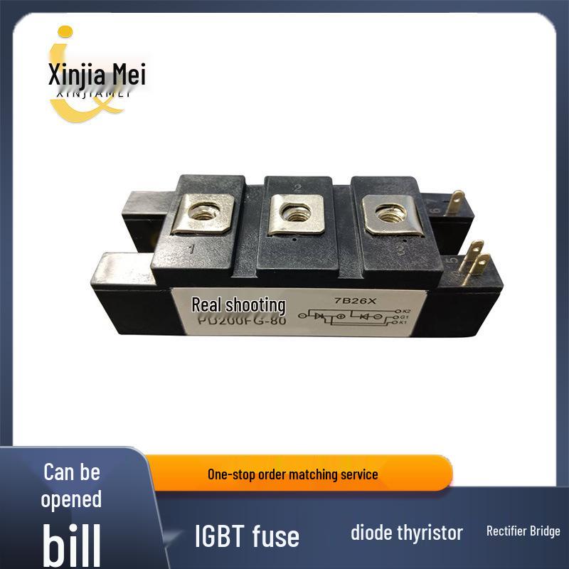 Brand New PD200FG-80 Thyristor SCR Module in Stock
Brand New PD200FG-80 Thyristor SCR Module in Stock
