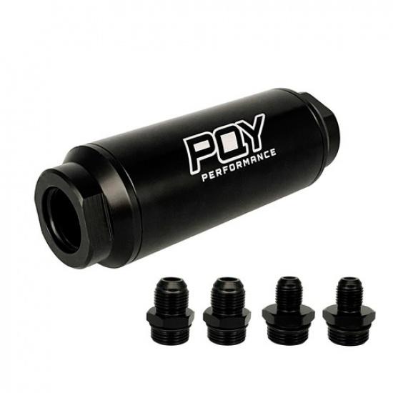 Universal Car Racing In-Line Fuel Filter AN6 AN8 Adapter 100 Micron Cleanable SS
Universal Car Racing In-Line Fuel Filter AN6 AN8 Adapter 100 Micron Cleanable SS