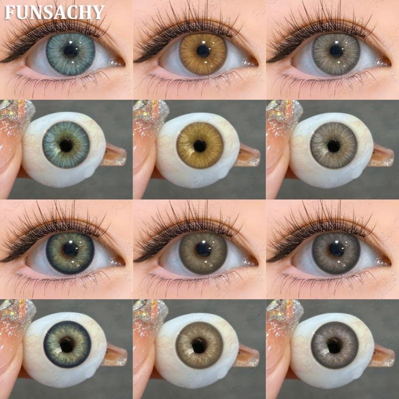FUNSACHY 2pcs Natural Color Contact Lenses for Eyes Brown Lenses Korean Softlens Yearly Beauty Gray Pupil Green Eye Contact Lens
FUNSACHY 2pcs Natural Color Contact Lenses for Eyes Brown Lenses Korean Softlens Yearly Beauty Gray Pupil Green Eye Contact Lens