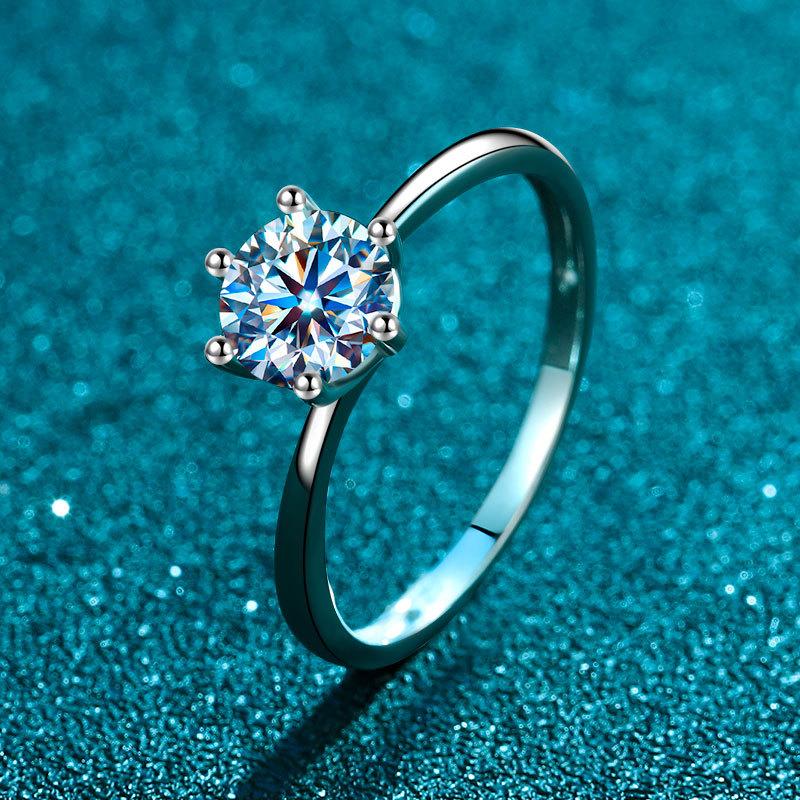 Классическое кольцо с шестью когтями Twist Arm, модное кольцо с одним бриллиантом Secret Ring, серебряное кольцо с бриллиантом S925 No. 9
Классическое кольцо с шестью когтями Twist Arm, модное кольцо с одним бриллиантом Secret Ring, серебряное кольцо с бриллиантом S925 No. 9