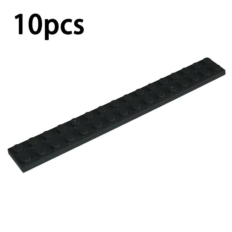 Size 2x16 Dot Plate 10PCS MOC Assemble Particles 4282 DIY Building Blocks Figures Bricks Educational Creative Toy for Kid чорний
Size 2x16 Dot Plate 10PCS MOC Assemble Particles 4282 DIY Building Blocks Figures Bricks Educational Creative Toy for Kid чорний