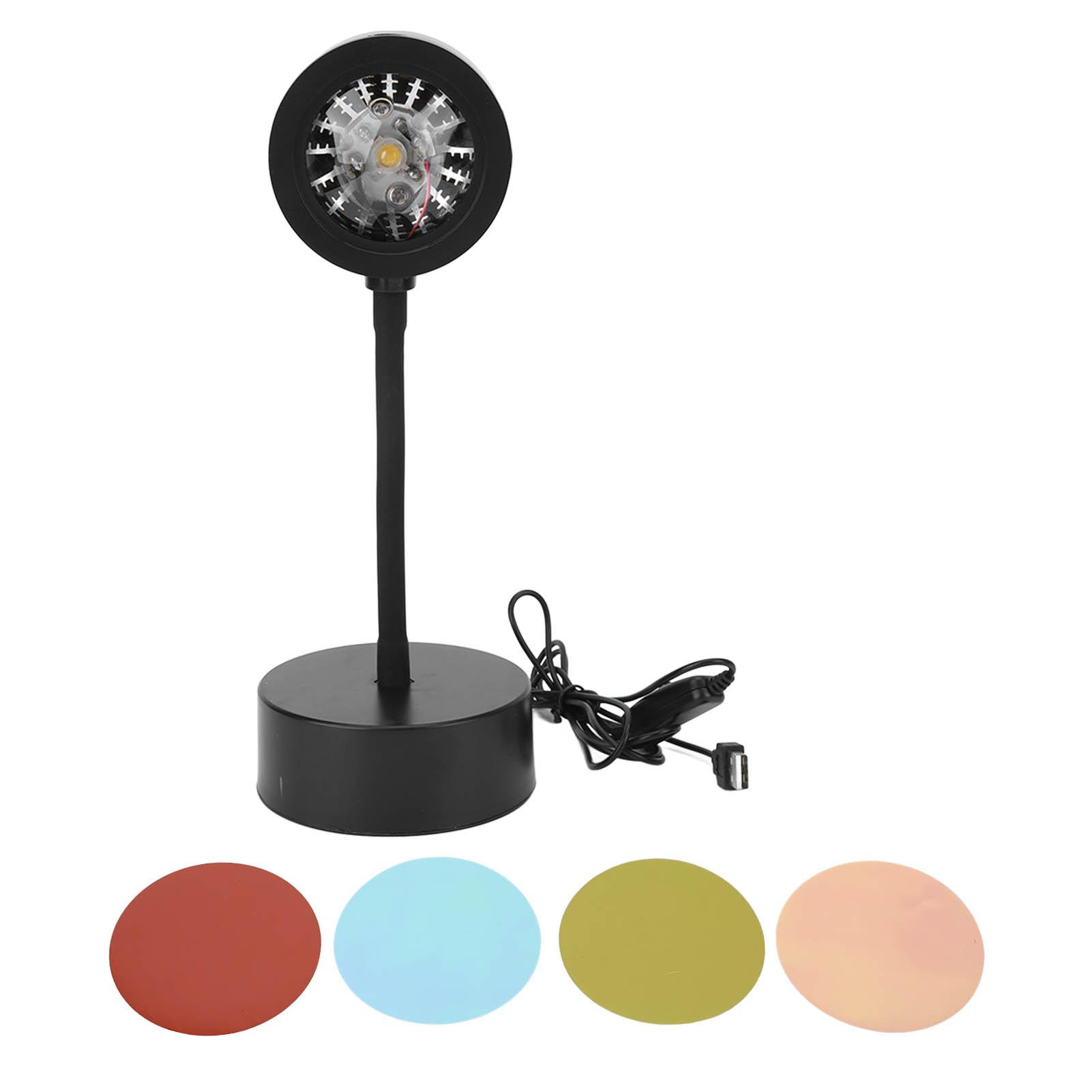 Sunset Lamp Projector RGB 5W LED USB Good Transparency Flexible Tube Sunset Projector for Home
Sunset Lamp Projector RGB 5W LED USB Good Transparency Flexible Tube Sunset Projector for Home