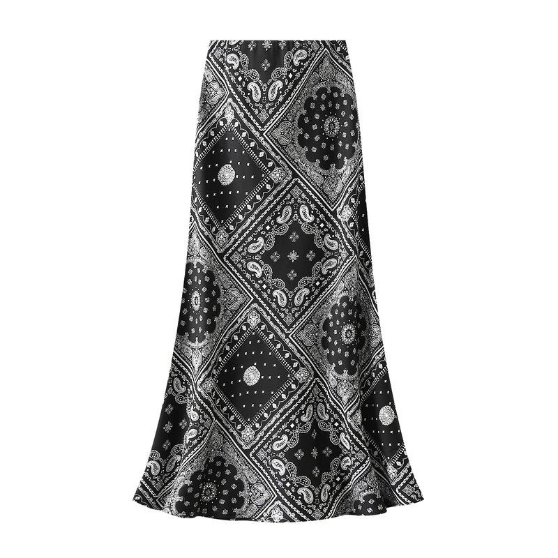 Women’s Floral Print Midi Skirt Casual High Waisted Vintage Long Boho Skirts for Women Flowy Cocktail Party A Line Elasticized Waistband Maxi Skirt M
Women’s Floral Print Midi Skirt Casual High Waisted Vintage Long Boho Skirts for Women Flowy Cocktail Party A Line Elasticized Waistband Maxi Skirt M