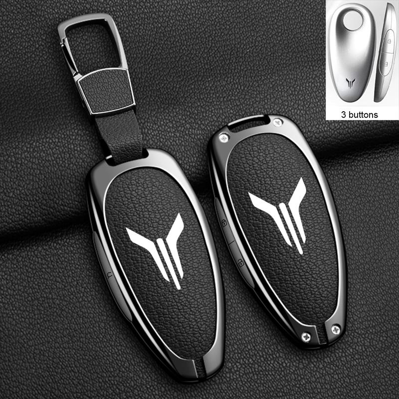 Car Key Case Cover Shell Fob For Voyah Free I-Land Dreamer 2021-2023 Keychain Auto Zinc Alloy Leather Key Protection Accessories
Car Key Case Cover Shell Fob For Voyah Free I-Land Dreamer 2021-2023 Keychain Auto Zinc Alloy Leather Key Protection Accessories