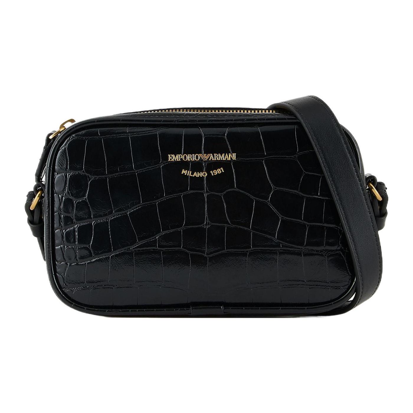 Emporio Armani Crocodile Pattern Zipper Camera Bag Women Shoulder Bag Black Y3H276-YFX2D-180001 Basic Set (Bag+Dust Bag)
Emporio Armani Crocodile Pattern Zipper Camera Bag Women Shoulder Bag Black Y3H276-YFX2D-180001 Basic Set (Bag+Dust Bag)
