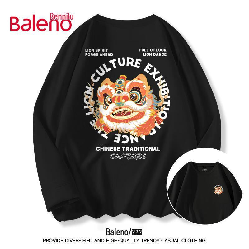 Baleno Unisex Awakening Lion Pure Cotton Long-Sleeve T-Shirt M
Baleno Unisex Awakening Lion Pure Cotton Long-Sleeve T-Shirt M