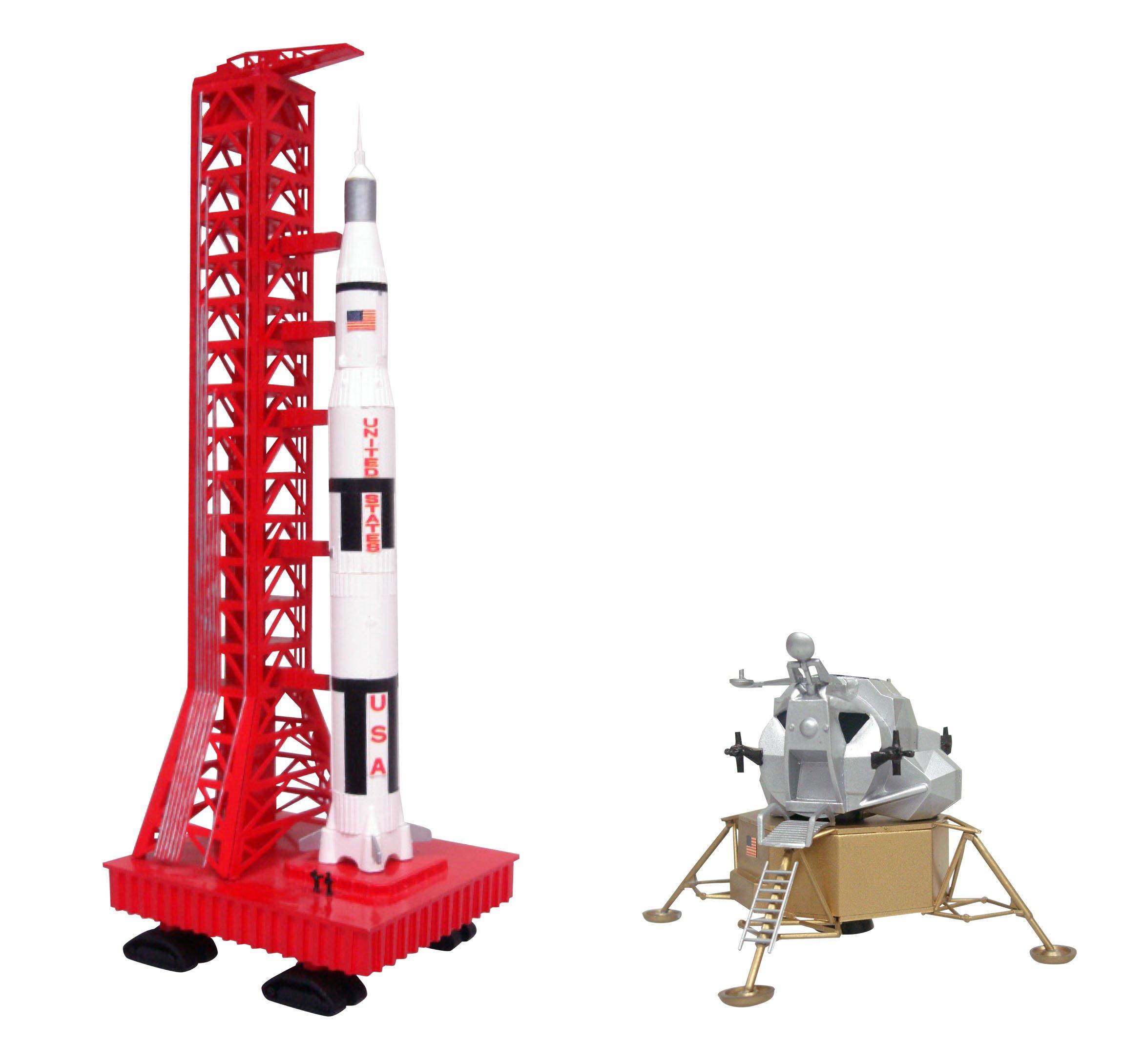 Aoshima Bunka Kyozai Spaceship Apollo Saturn Rocket Lunar Lander No.02 +
Aoshima Bunka Kyozai Spaceship Apollo Saturn Rocket Lunar Lander No.02 +