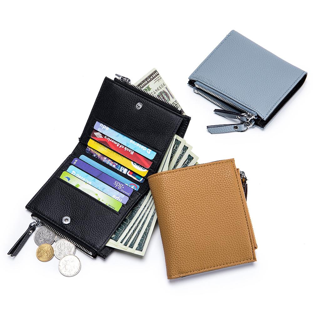 New Leather Women Wallet Hasp Solid Color Double Zipper Coin Pocket Purse Men Women Wallets Cards Holders Wallets Purse
New Leather Women Wallet Hasp Solid Color Double Zipper Coin Pocket Purse Men Women Wallets Cards Holders Wallets Purse