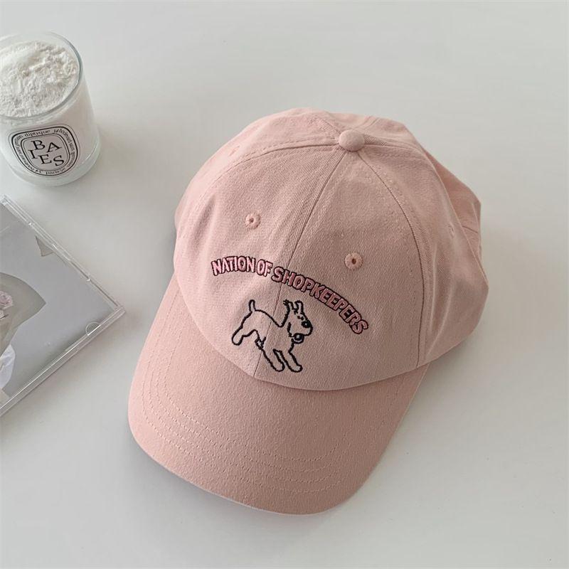 K-style Fresh Cute Anti-Aging Puppy Embroider Soft Top Brushed Cotton Baseball Cap Female Face-Looking Small Deep Top Peaked Cap Pink Adjustable
K-style Fresh Cute Anti-Aging Puppy Embroider Soft Top Brushed Cotton Baseball Cap Female Face-Looking Small Deep Top Peaked Cap Pink Adjustable