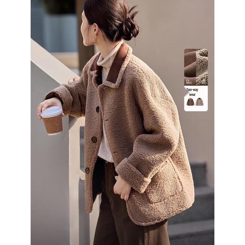 Женская двусторонняя куртка из искусственной замши и искусственной овчины XWI S
Женская двусторонняя куртка из искусственной замши и искусственной овчины XWI S