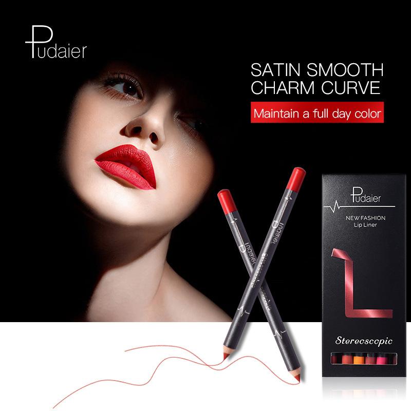Pudaier New Lip Liner Водонепроницаемая не легко выцветающая матовая бархатная помада-ручка
Pudaier New Lip Liner Водонепроницаемая не легко выцветающая матовая бархатная помада-ручка