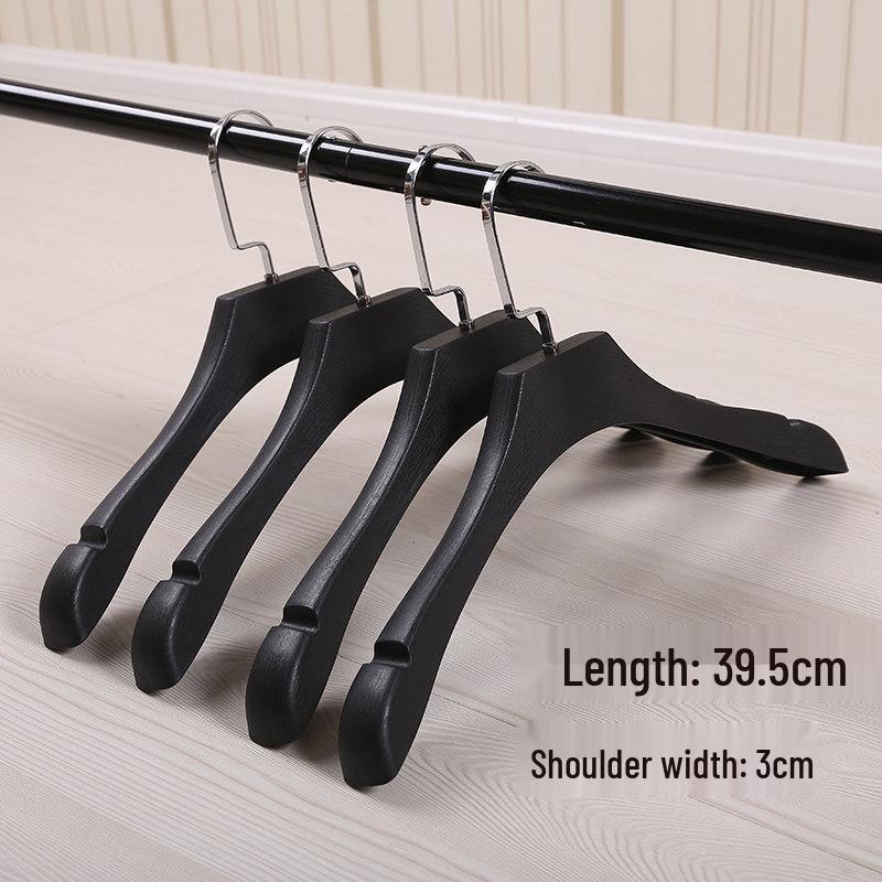 Wide Shoulder Frosted Wood Grain Plastic Clothes Hanger with Clip for Coats, Pants, and Suits Set of 5
Wide Shoulder Frosted Wood Grain Plastic Clothes Hanger with Clip for Coats, Pants, and Suits Set of 5