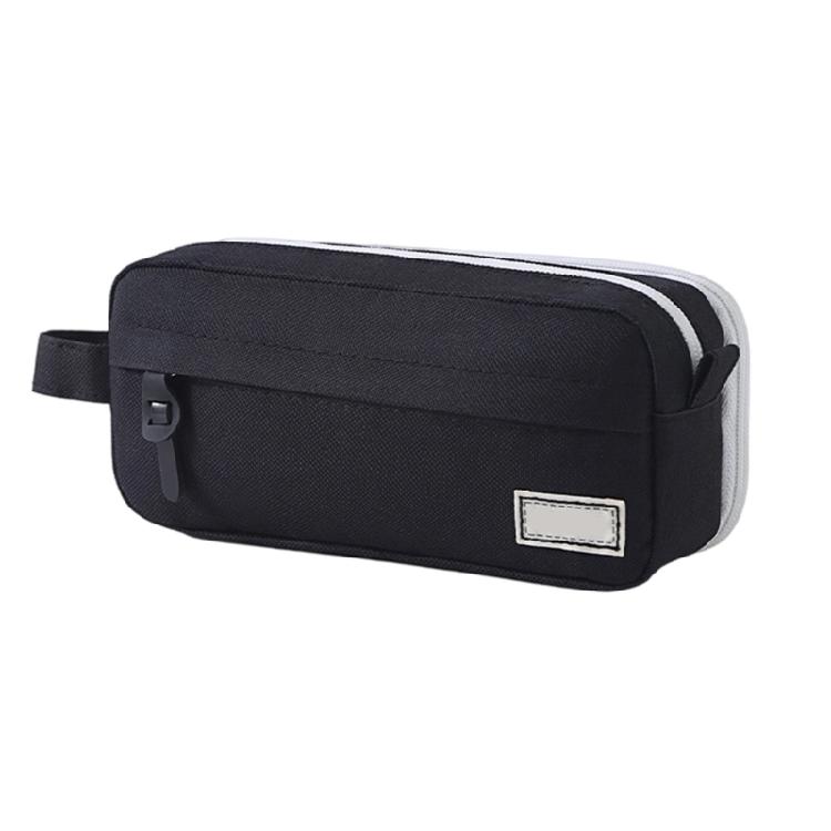 High Capacity Pencil Case 3 Compartments Nylon Pen Pouches Portable Pencil Organiser Bag for Student School Supplies small чорний
High Capacity Pencil Case 3 Compartments Nylon Pen Pouches Portable Pencil Organiser Bag for Student School Supplies small чорний