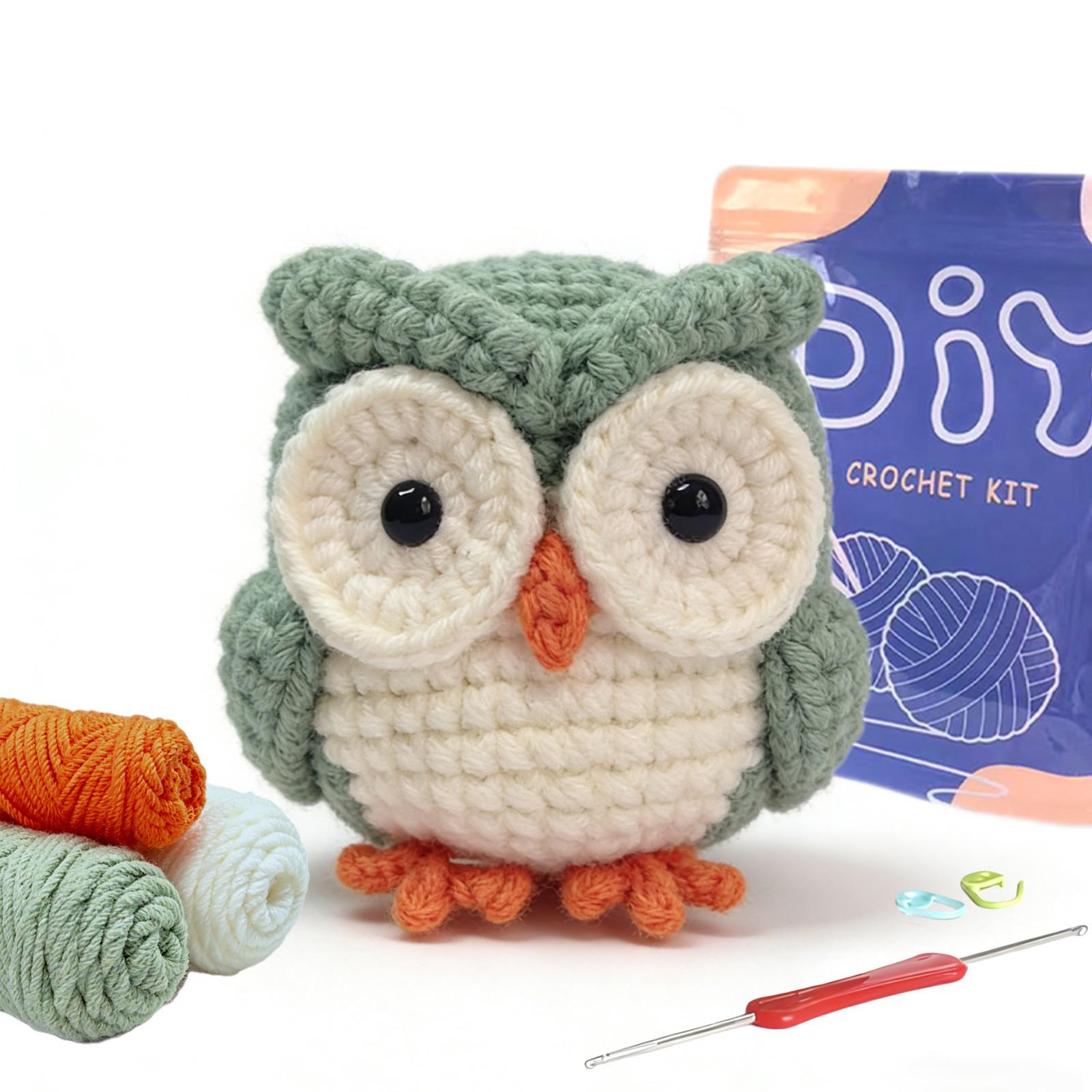 1pc Crochet Kit Owl DIY Crochet Hook Set with Instruction Manual and Video Teaching(Accessories In Random Color) зелёный
1pc Crochet Kit Owl DIY Crochet Hook Set with Instruction Manual and Video Teaching(Accessories In Random Color) зелёный