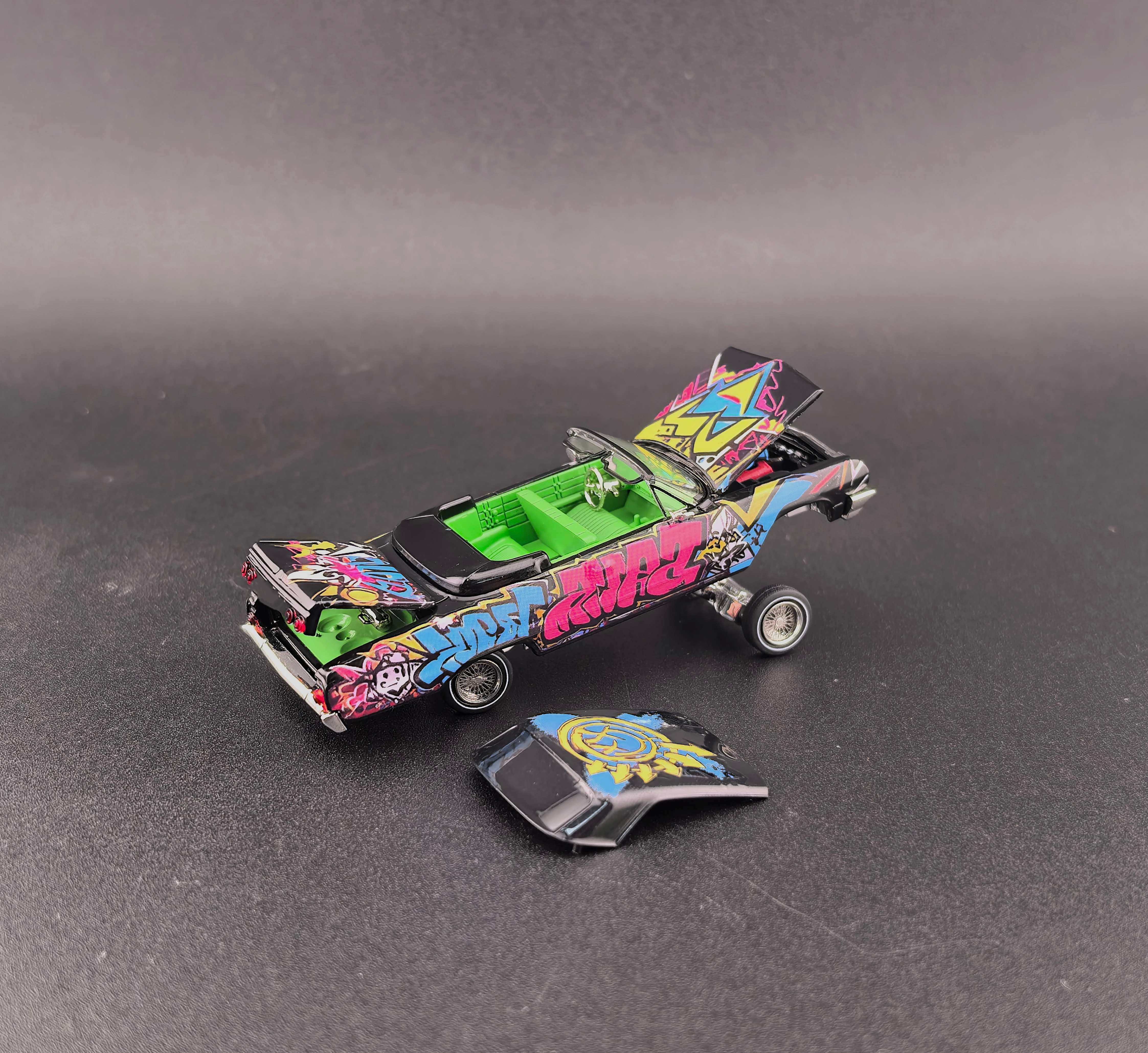 Fine Works Limited Special 1/64 West Coast Jumping Car Model, with Opening Front and Rear Hood чёрный
Fine Works Limited Special 1/64 West Coast Jumping Car Model, with Opening Front and Rear Hood чёрный