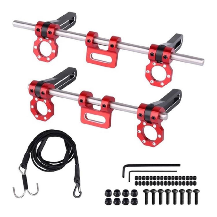 Heavy Duty Adjustable Bumper Set for 1/10 Scale Remote Control Cars Off Road Performances червоний
Heavy Duty Adjustable Bumper Set for 1/10 Scale Remote Control Cars Off Road Performances червоний