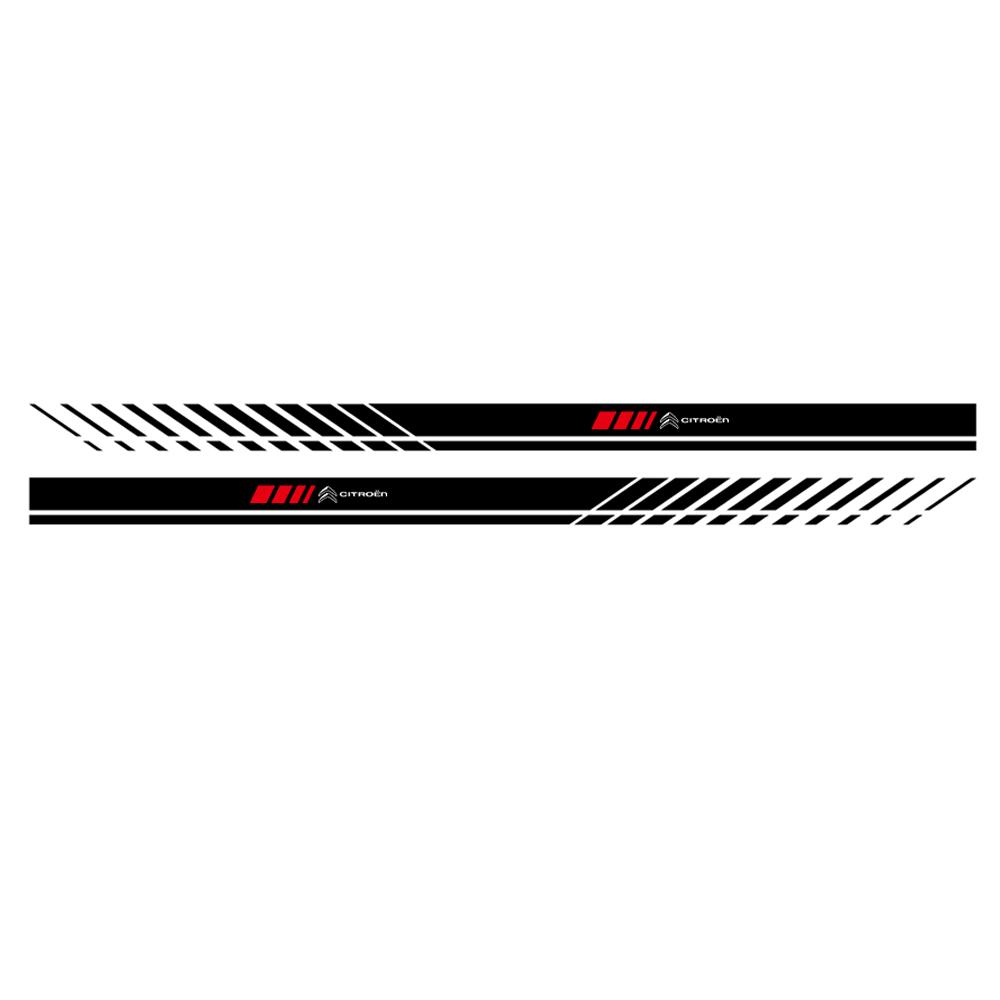 Car Door Side Stripes Stickers Racing Sport Vinyl Decals For Citroen C3 C4 C5 C8 C1 Picasso Decoration Auto Exterior Accessories
Car Door Side Stripes Stickers Racing Sport Vinyl Decals For Citroen C3 C4 C5 C8 C1 Picasso Decoration Auto Exterior Accessories