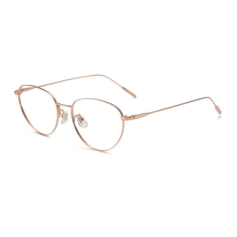 Meredith58 Pure Titanium Eyeglass Frame - Extra Large Oval Ragdoll Cat Style
Meredith58 Pure Titanium Eyeglass Frame - Extra Large Oval Ragdoll Cat Style