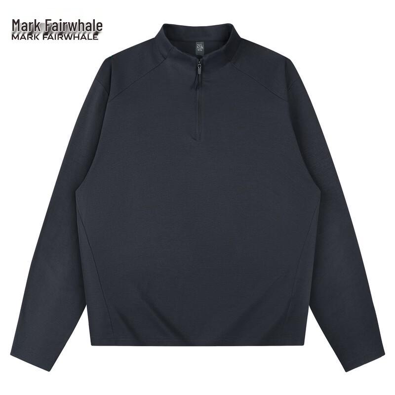 Mark Fairwhale Men s Stand-Collar Half-Zip Long-Sleeve T-Shirt M
Mark Fairwhale Men s Stand-Collar Half-Zip Long-Sleeve T-Shirt M