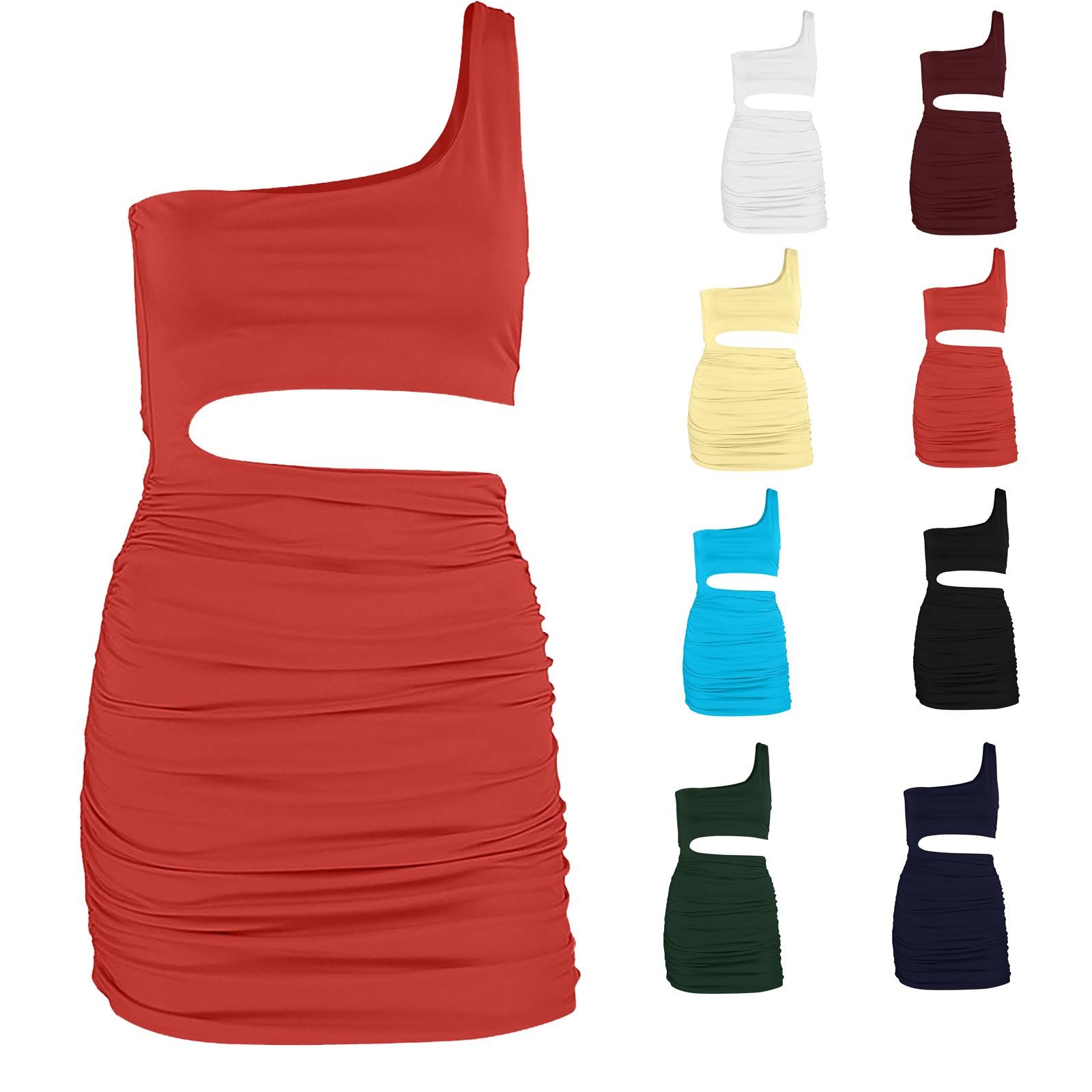 Сексуальное женское вечернее платье без рукавов на одно плечо
Сексуальное женское вечернее платье без рукавов на одно плечо