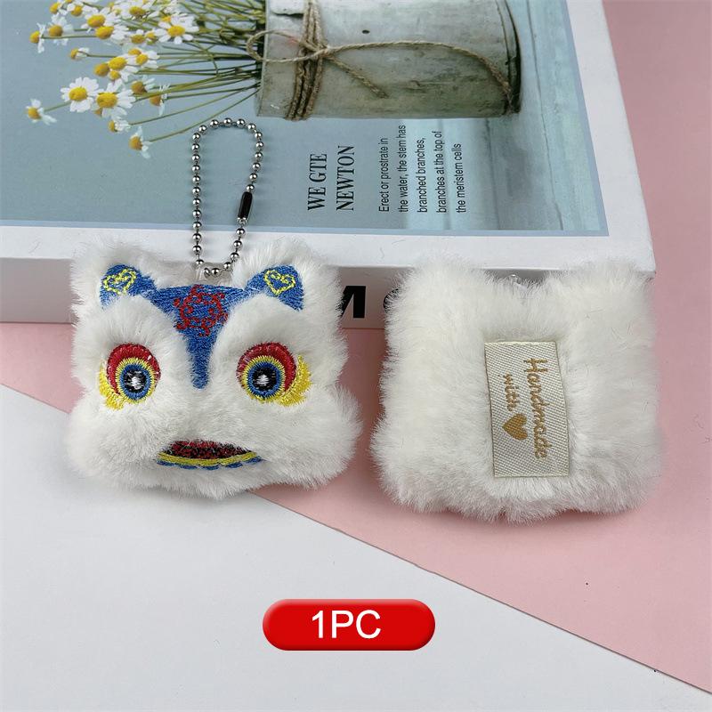 Cute Lion Dance Toy Pendant Keychain Cartoon Stuffed Doll Brooch Car Key Ring Backpack Decoration Accessories Year Gifts
Cute Lion Dance Toy Pendant Keychain Cartoon Stuffed Doll Brooch Car Key Ring Backpack Decoration Accessories Year Gifts