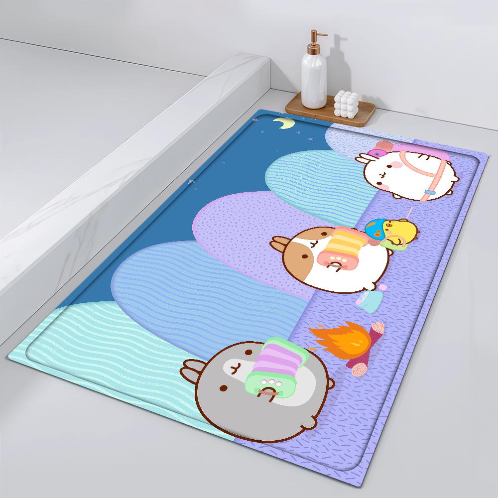 Door Mat Bedside Entrance Kawaii M-Molang Bath Floor Decoration Cute Cartoon Corridor Door Mat Carpet Living Room Balcony 40cm x 60cm
Door Mat Bedside Entrance Kawaii M-Molang Bath Floor Decoration Cute Cartoon Corridor Door Mat Carpet Living Room Balcony 40cm x 60cm