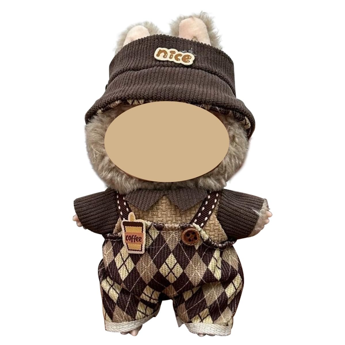 Labubu Compatible with Labubu Plush Toy Outfit Fits and 17cm Plush Cute Costume DIY Doll Photo Doll Clothes for Different DIY Clothes, Clothes, Only,
Labubu Compatible with Labubu Plush Toy Outfit Fits and 17cm Plush Cute Costume DIY Doll Photo Doll Clothes for Different DIY Clothes, Clothes, Only,